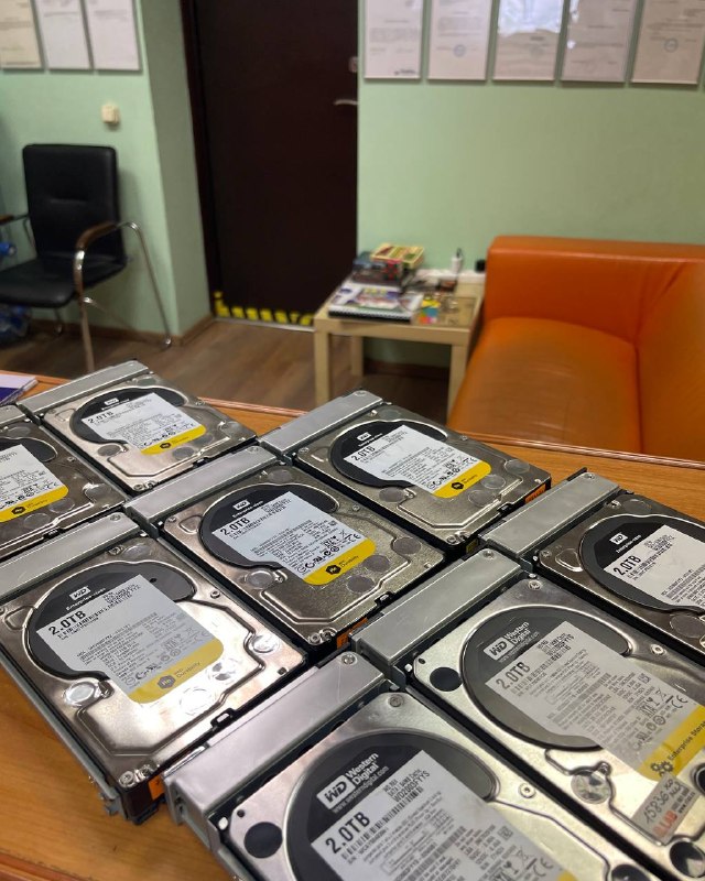 Восстановление RAID-50 на восьми дисках