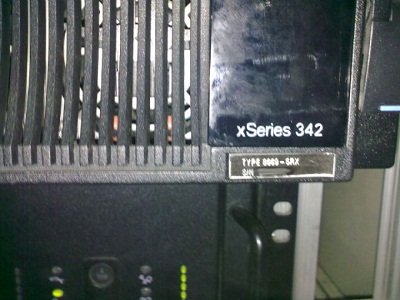 Восстановление RAID 5 сервера IBM xSeries 342