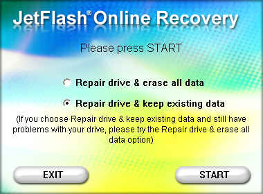 программа JetFlash Online Recovery Tool