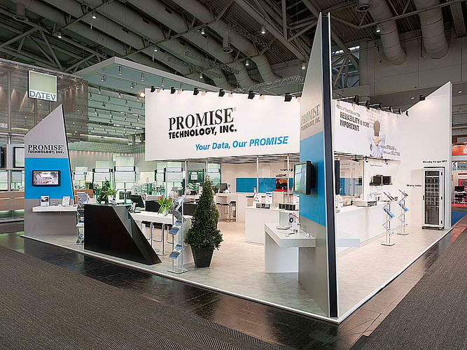 Экспозиция Promise Technology на CeBIT 2013