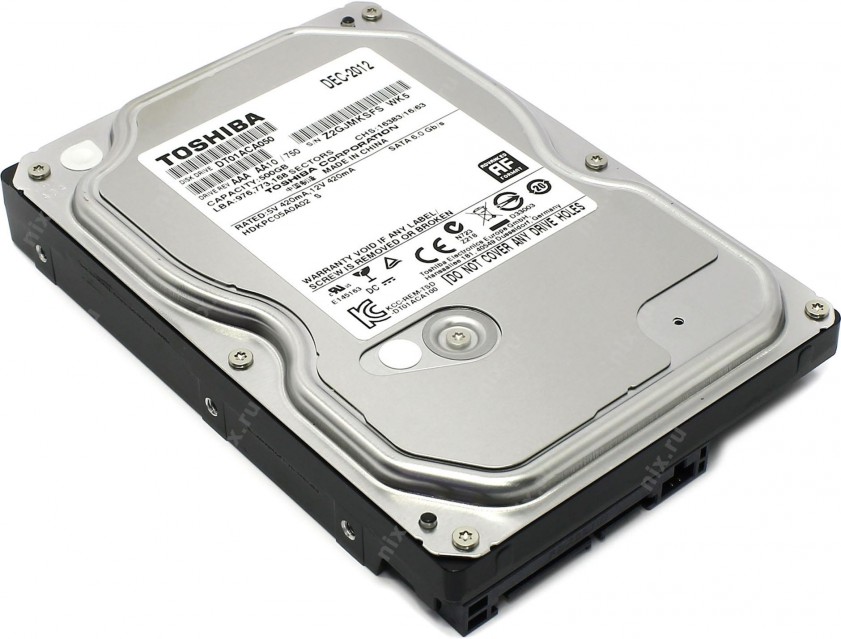 Восстановление данных с жестких дисков (HDD) Toshiba - DATARC