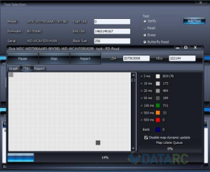 проверка бэд блоков в hddscan