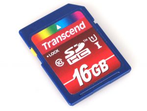 карта памяти Transcend SDHC 16Gb