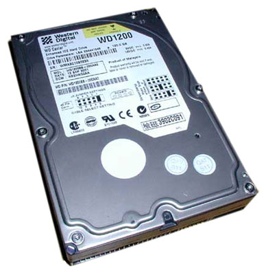 Восстановление данных Western Digital WD1200VE