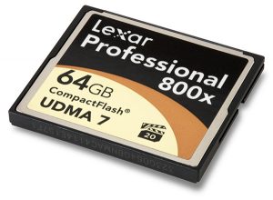 карта памяти CF Lexar 64GB Pro