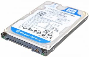 Жесткий диск для ноутбука Western Digital Scorpio Blue 750 Гб WD7500BPVT-80HXZT3