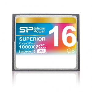 Карта памяти Silicon Power 16GB Hi Speed 400x Compact Flash CF