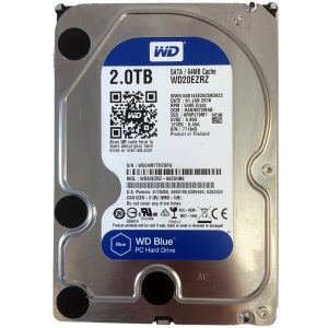 Жесткий диск Western Digital Blue 2TB 5400rpm 64MB 3.5 SATAIII  WD20EZRZ-00Z5HB0
