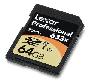 sd card 64gb lexar professional