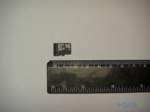 Внешний вид карты памяти SP microSD HC C6 16 GB