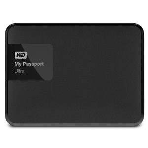 WD 1TB Black My Passport Ultra Portable External Hard Drive - USB 3.0