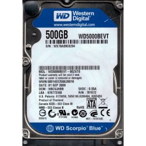 WD5000BEVT-00ZAT0