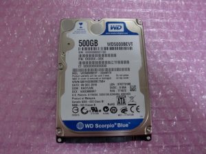 Жесткий диск для ноутбука Western Digital Scorpio Blue WD5000BEVT-22A0RT0