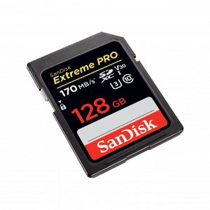 Карта памяти SD SanDisk Extreme PRO 128 Gb