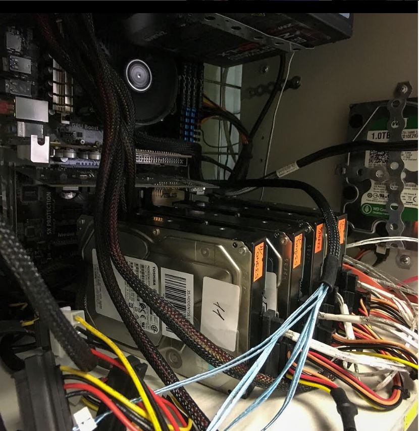 Какой программой массивы собираете?