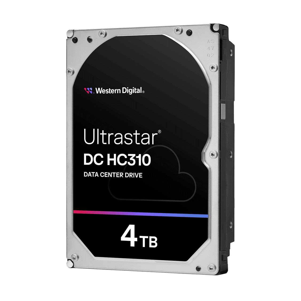 Официальное изображение Western Digital Ultrastaru00AE DC HC310 4TB; модель страницы — HUS726T4TAL5205.