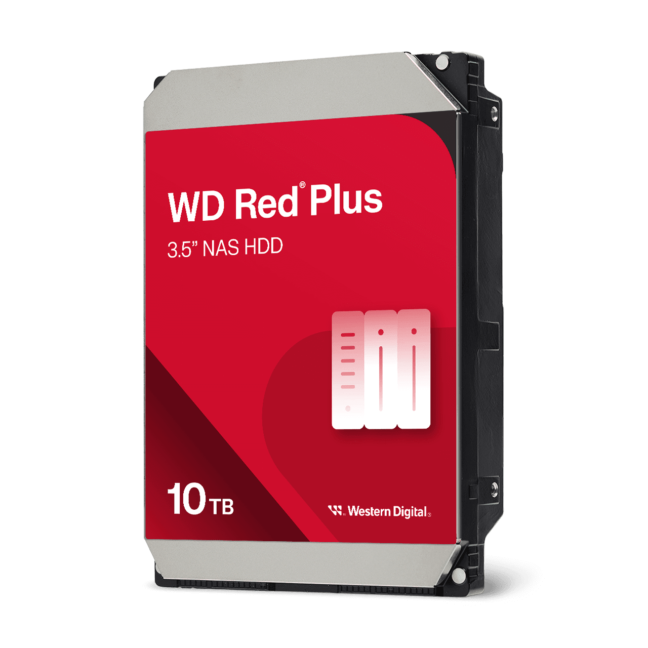 Официальное изображение Western Digital WD Redu2122 Plus - 10TB; модель страницы — WD100EFGX.