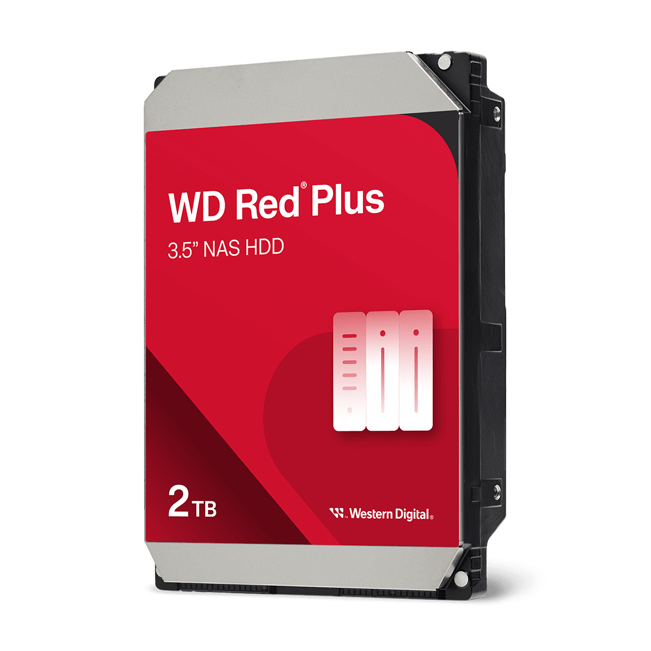 Официальное изображение Western Digital WD Redu2122 Plus - 2TB; модель страницы — WD20EFPX.