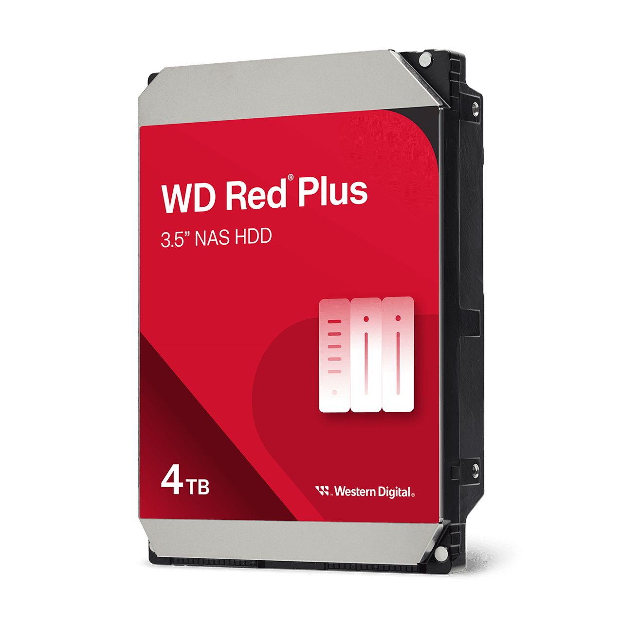Официальное изображение Western Digital WD Redu2122 Plus - 4TB; модель страницы — WD40EFZZ.